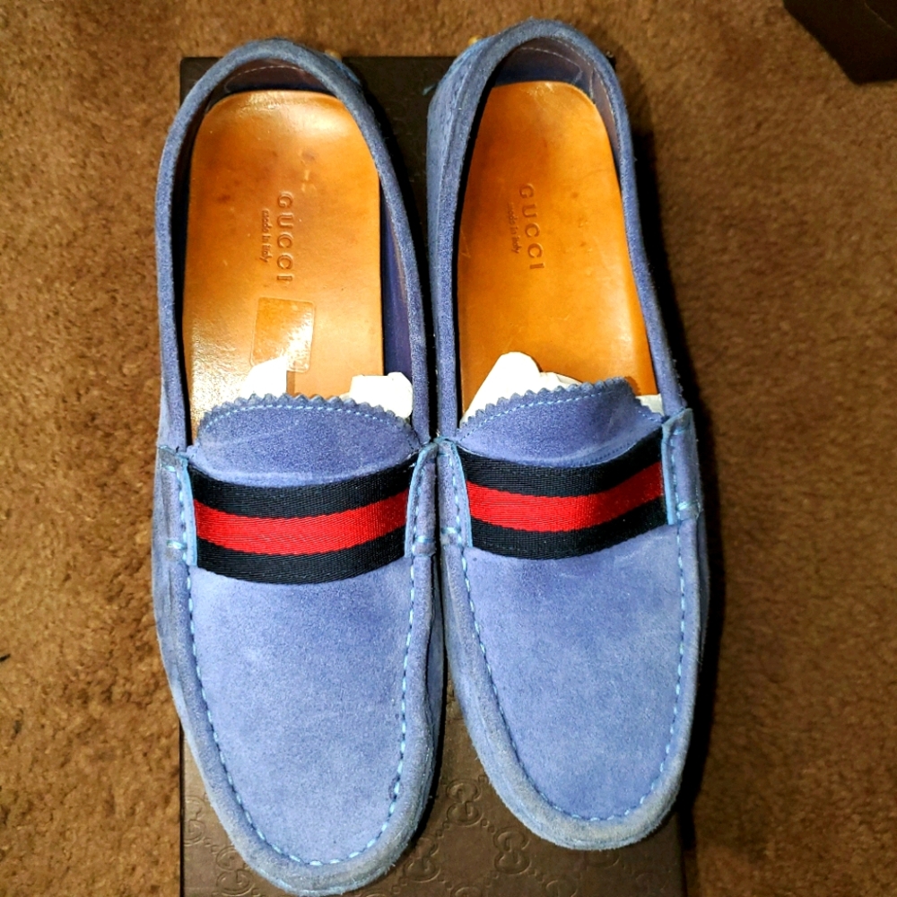 Gucci pervinca moccasins